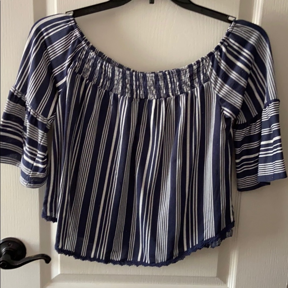 Off the shoulder blouse